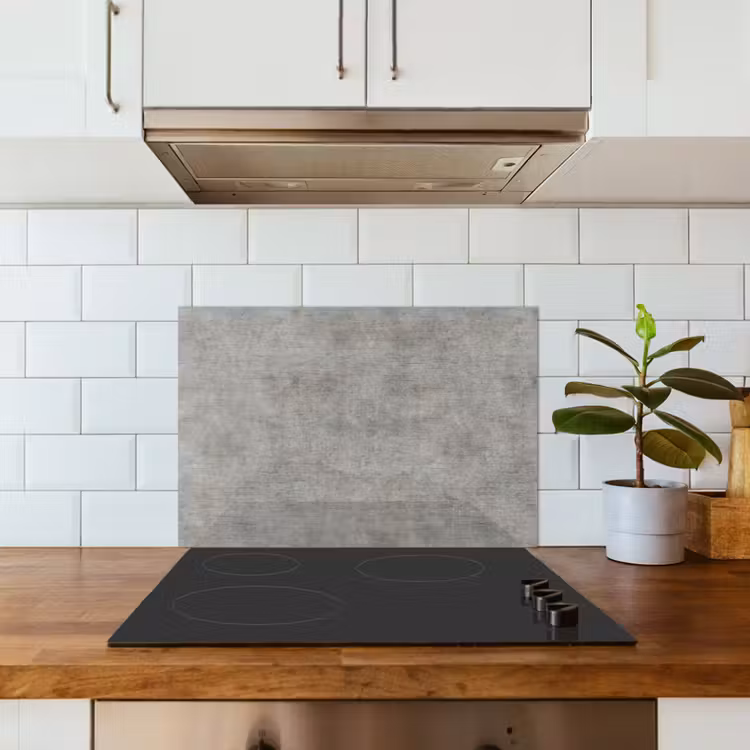 Spatscherm keuken - Beton - Muur - Patronen — 6