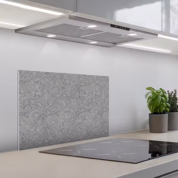 Spatscherm keuken - Beton - Muur - Patronen - Industrieel — 5