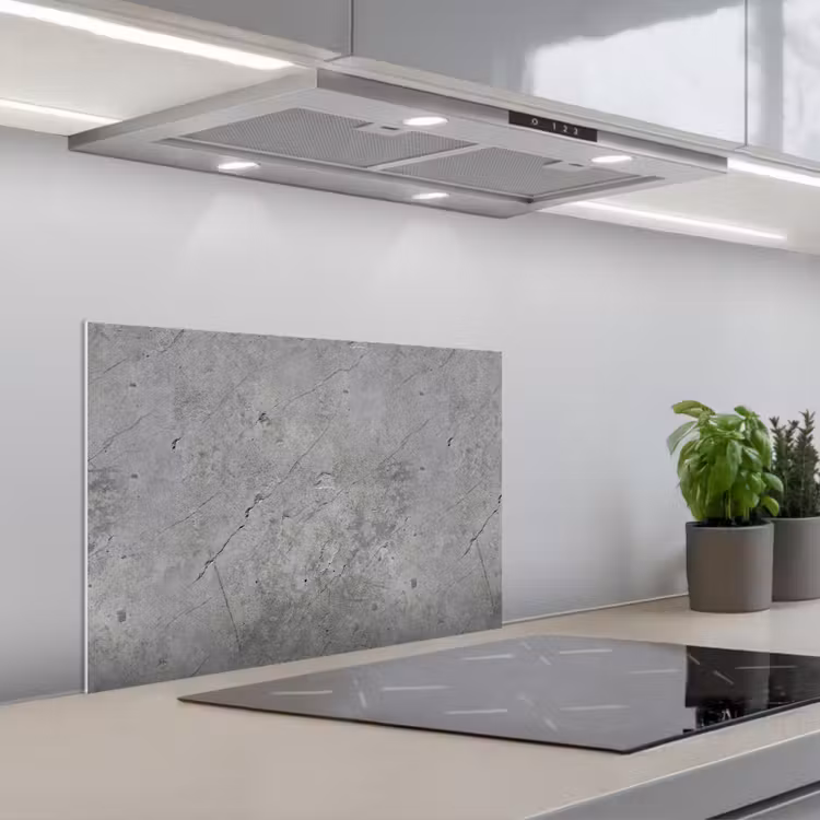 Spatscherm keuken - Patronen - Beton - Oud — 5
