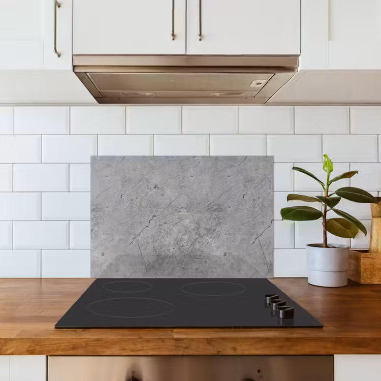 Spatscherm keuken - Patronen - Beton - Oud — 6