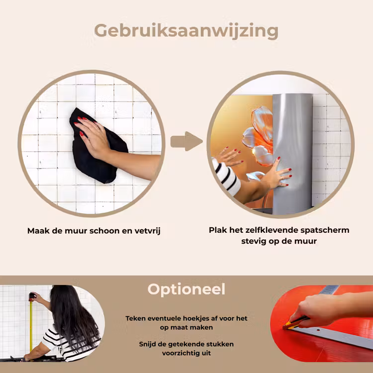 Spatscherm keuken - Glazen - Bloem - Zonlicht — 8