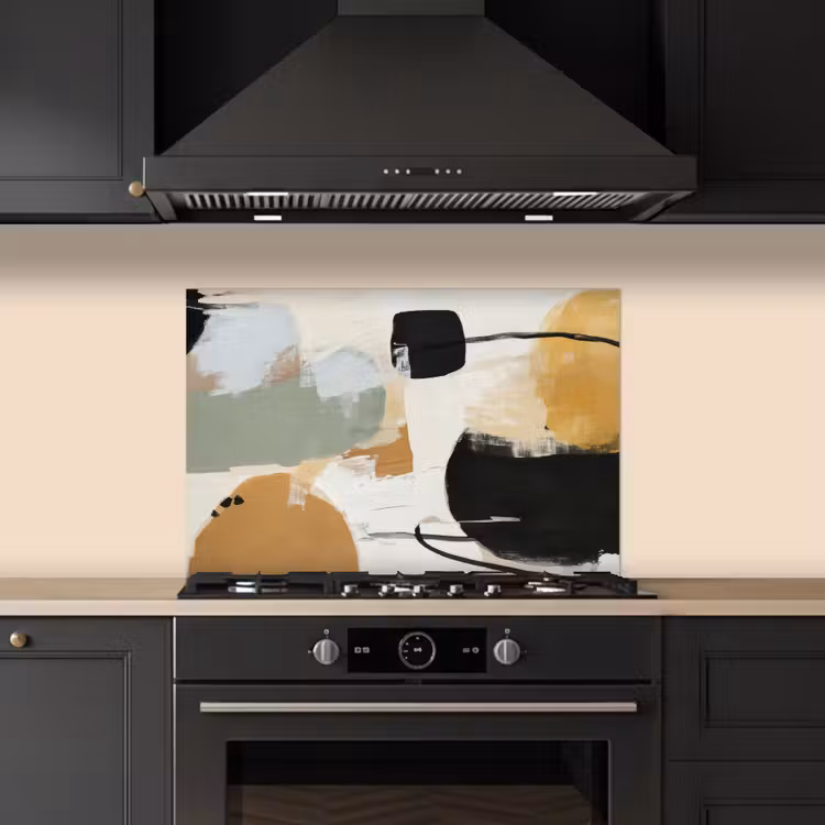 Spatscherm keuken - Paint - Abstract - Kleuren — 2