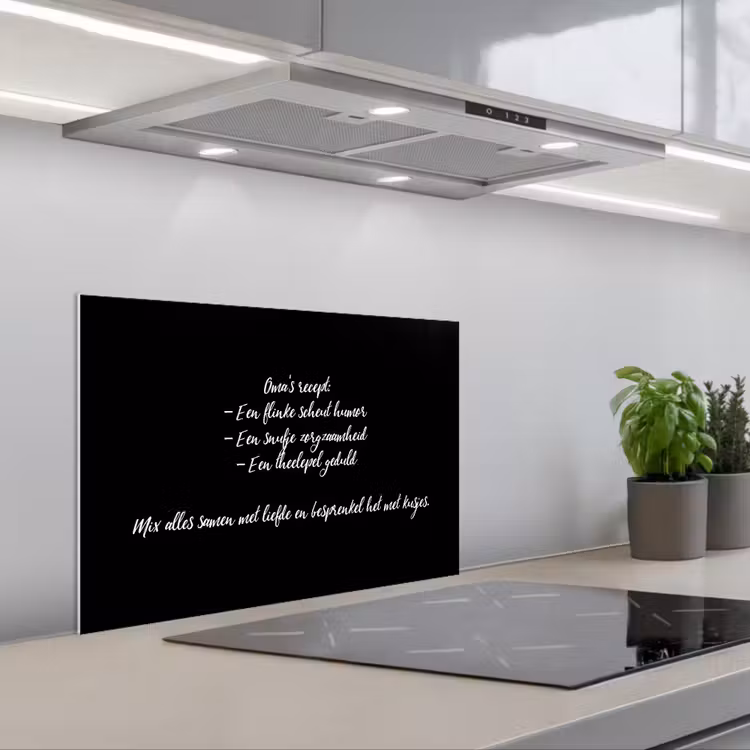 Spatscherm keuken - Oma's recept - Koken - Quotes - Spreuken - Oma — 5