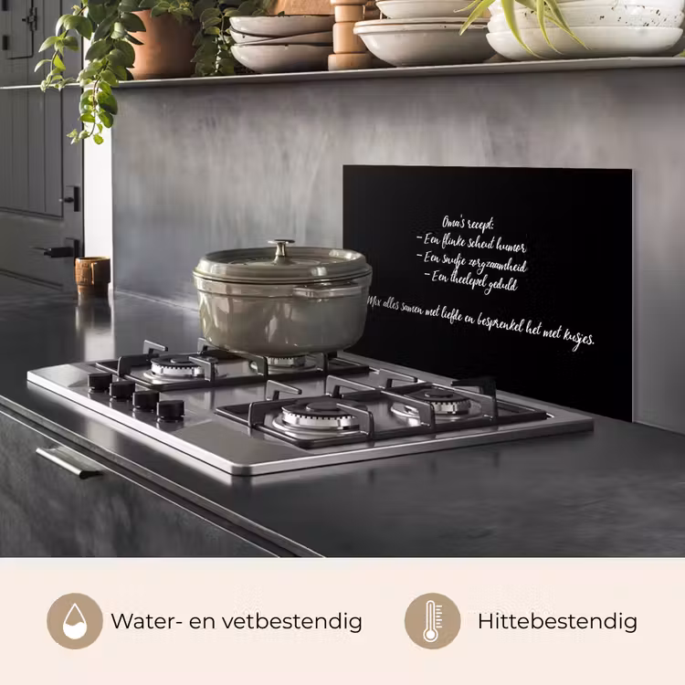 Spatscherm keuken - Oma's recept - Koken - Quotes - Spreuken - Oma — 7