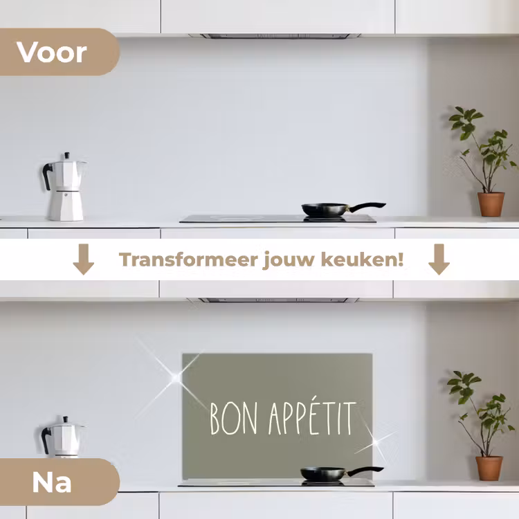 Spatscherm keuken - Spreuken - Bon appétit - Quotes - Eet smakelijk - Eten — 3