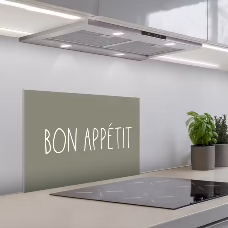 Spatscherm keuken - Spreuken - Bon appétit - Quotes - Eet smakelijk - Eten — 5