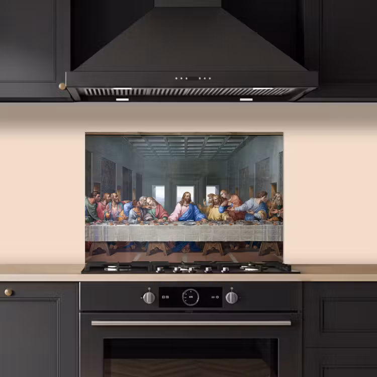 Spatscherm keuken - Het laatste avondmaal - Leonardo da Vinci — 2