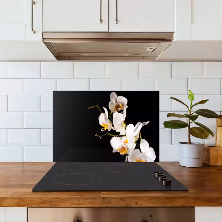 Spatscherm keuken - Orchidee - Bloemen - Planten - Botanisch — 6