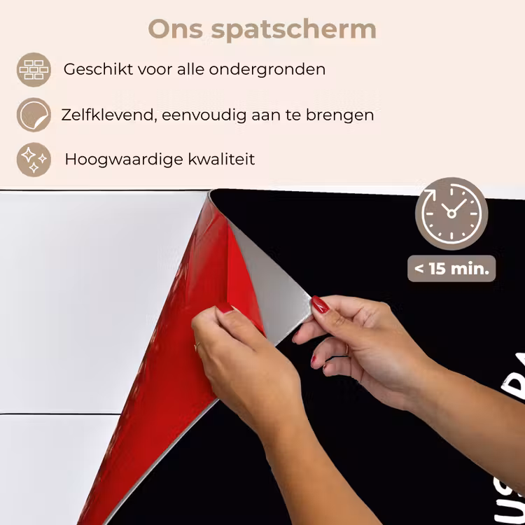Spatscherm keuken - Sardines - Tekst - Vis - Blik — 4