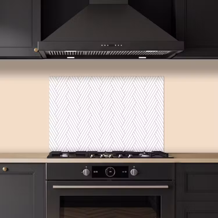 Spatscherm keuken - Grafisch - Patroon - Modern - Geweven — 1