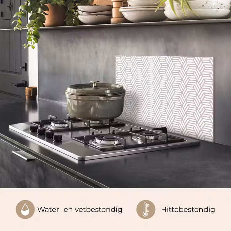 Spatscherm keuken - Grafisch - Patroon - Modern - Opvallend — 6