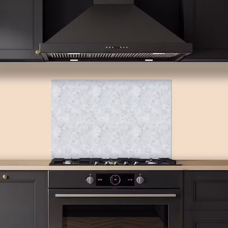 Spatscherm keuken - Grijs - Terrazzo-effect - Beton — 2
