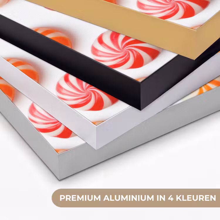 Art Frame - Snoep - Patroon - Rood - Oranje — 5