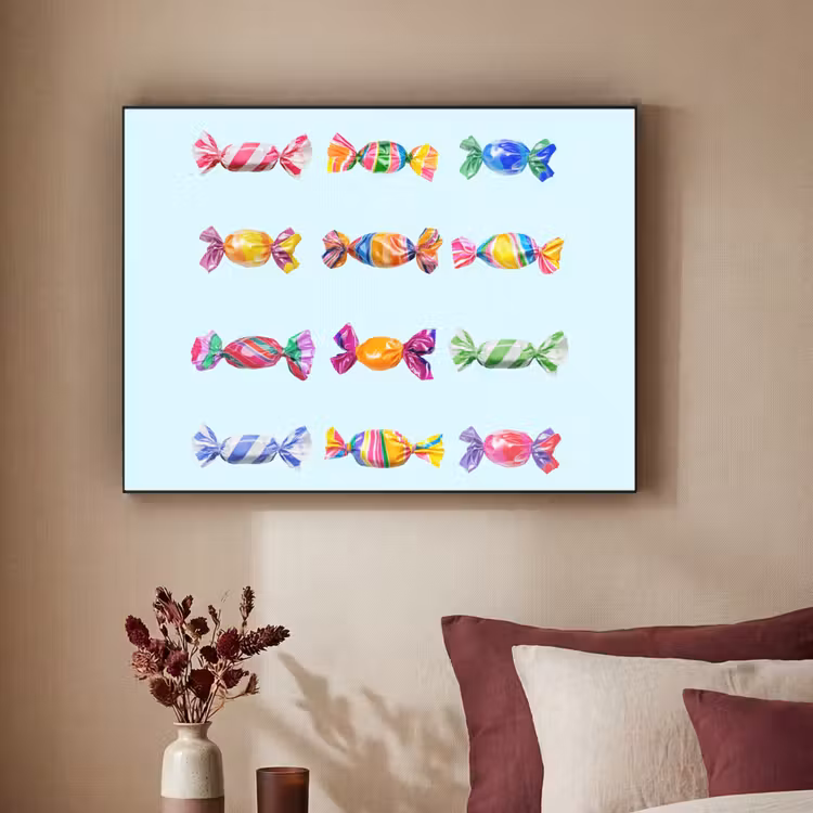 Art Frame - Snoepjes - Realistisch - Kleurrijk — 2