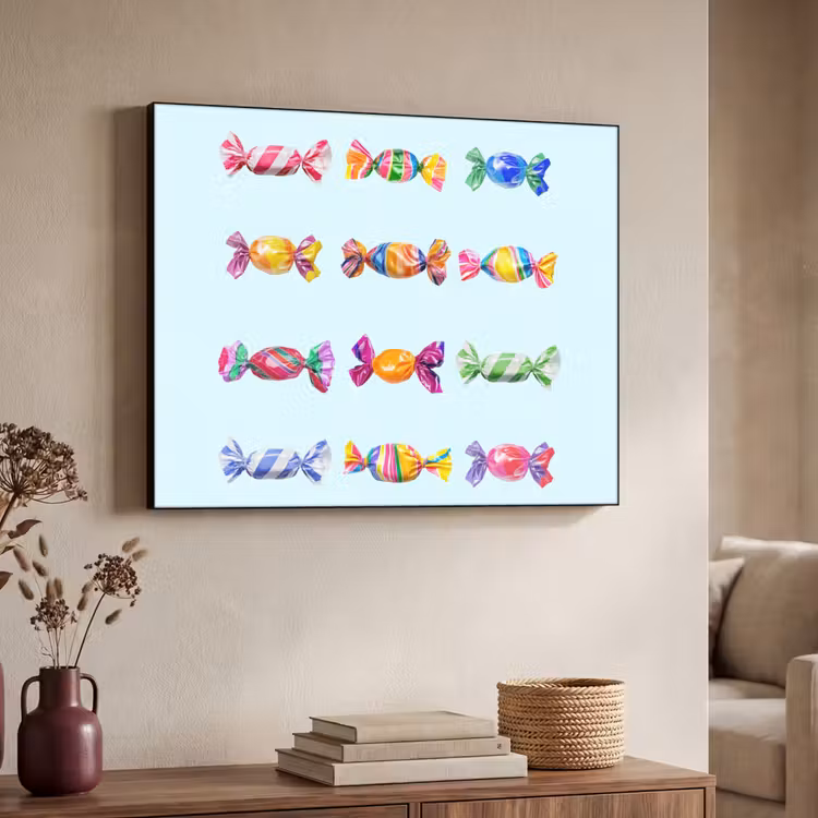 Art Frame - Snoepjes - Realistisch - Kleurrijk — 4