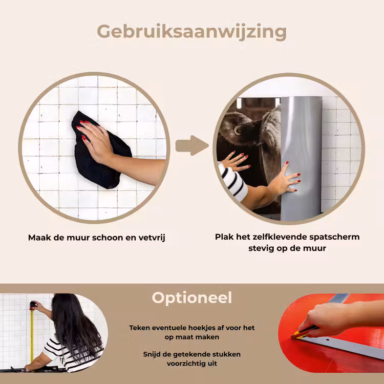 Spatscherm keuken - Kalf - Oormerk - Houten stal — 8