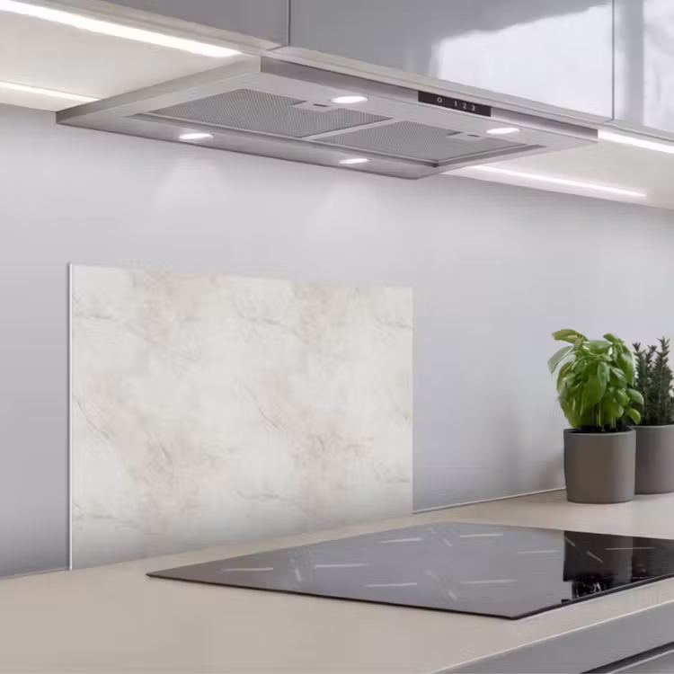 Spatscherm keuken - Grijs - Marmer - Aders — 5