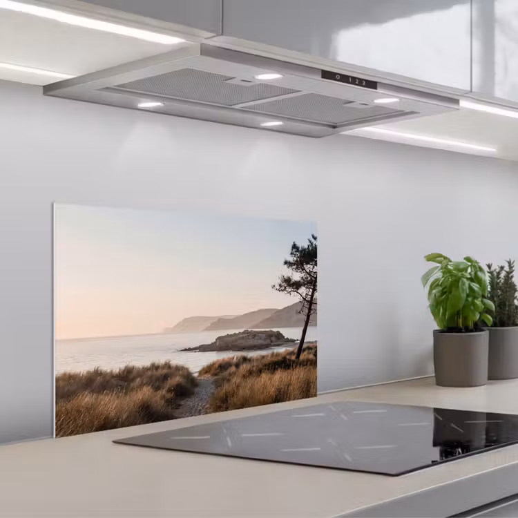 Spatscherm keuken - Landschap - Kust - Duinen — 5