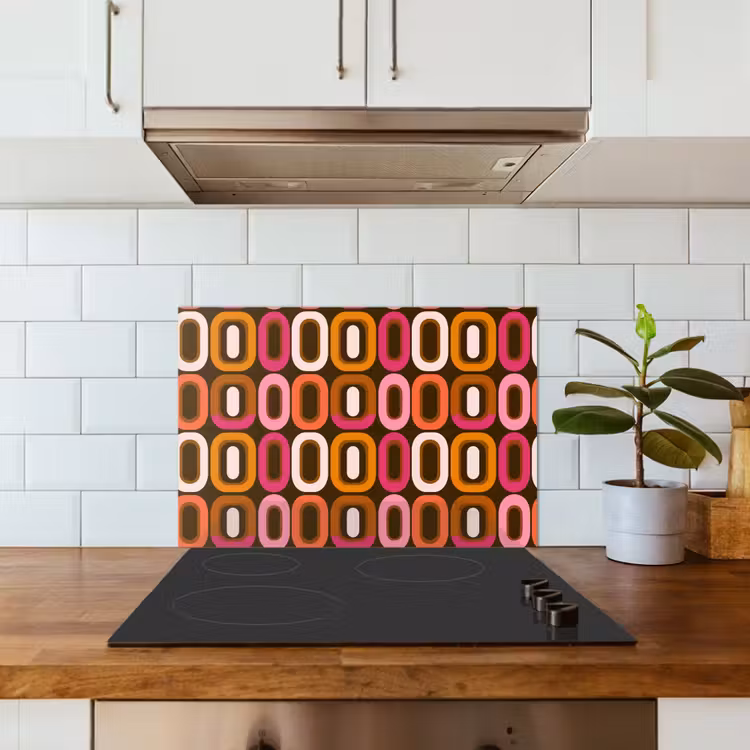 Spatscherm keuken - Modern - Retro - Kleurrijk — 6