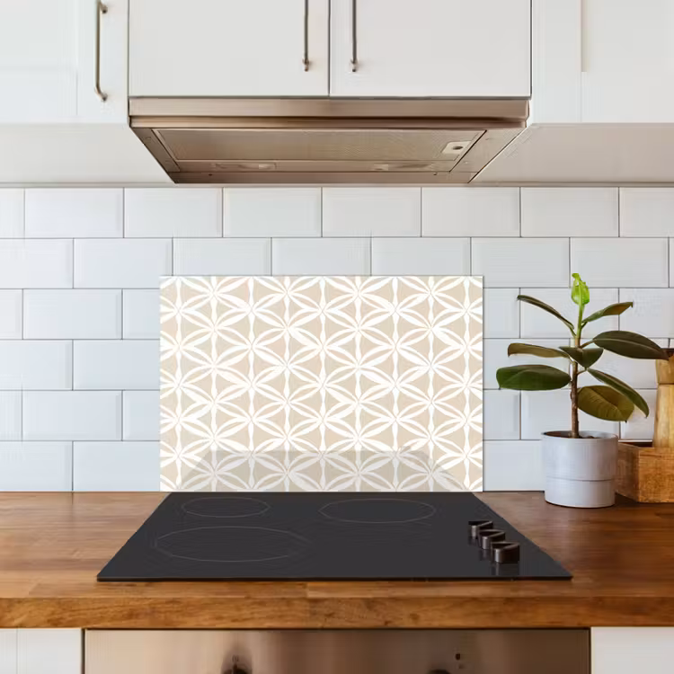 Spatscherm keuken - Motief - Modern - Beige — 6