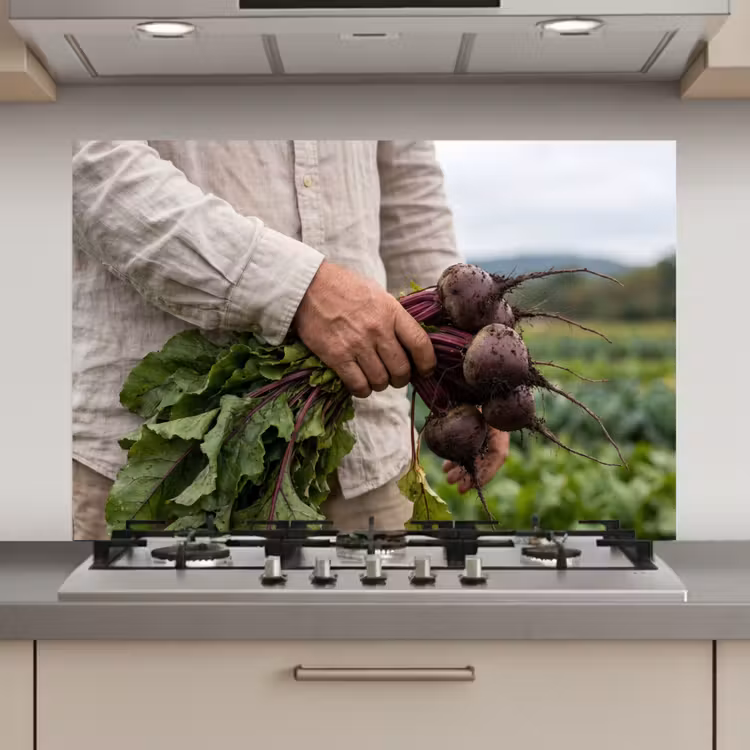 Spatscherm keuken - Bieten - Vers - Moestuin — 1