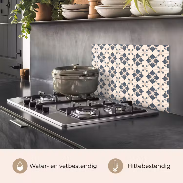 Spatscherm keuken - Bladvorm - Klassiek - Kleurrijk — 7