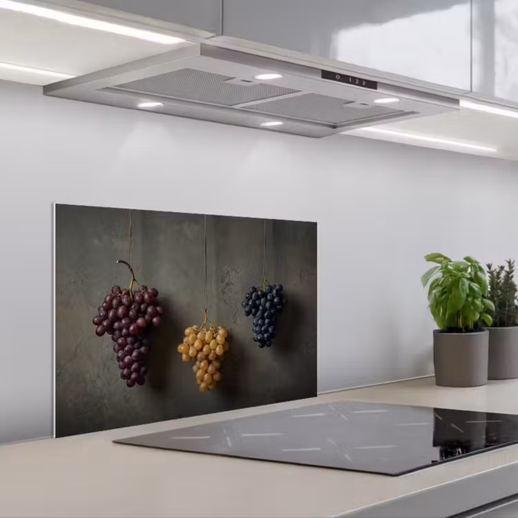 Spatscherm keuken - Druiven - Kleurrijk - Muur — 5