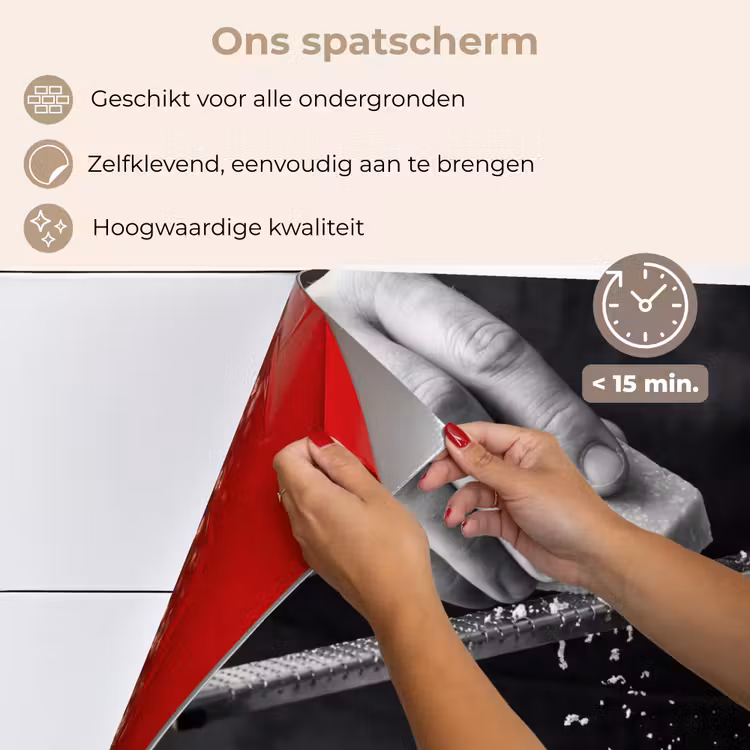 Spatscherm keuken - Kaas - Pasta - Rasp — 4
