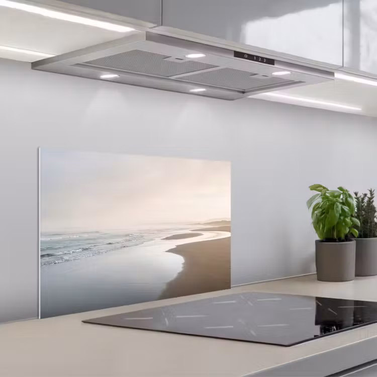 Spatscherm keuken - Kustlijn - Strand - Oceaan — 5