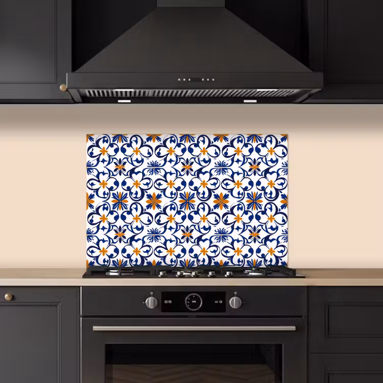 Spatscherm keuken - Patroon - Modern - Kleurrijk — 2