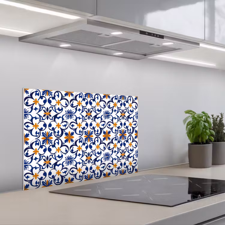 Spatscherm keuken - Patroon - Modern - Kleurrijk — 5