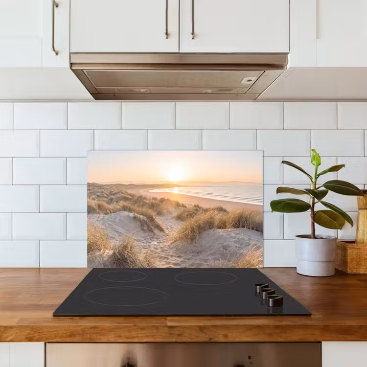 Spatscherm keuken - Duinen - Strand - Zee — 6