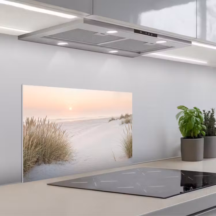 Spatscherm keuken - Horizon - Duinlandschap - Zand — 5