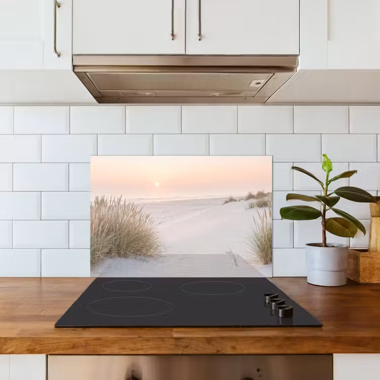 Spatscherm keuken - Horizon - Duinlandschap - Zand — 6