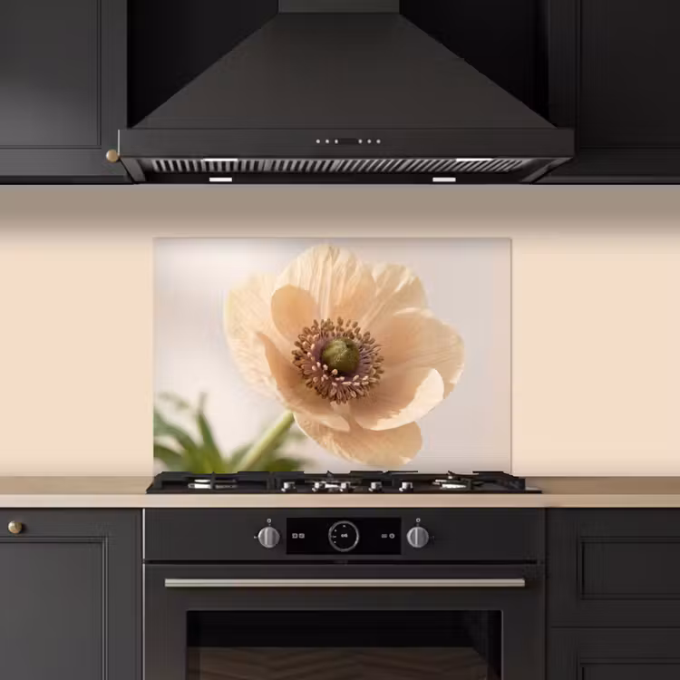 Spatscherm keuken - Bloem - Minimalistisch - Groen — 2