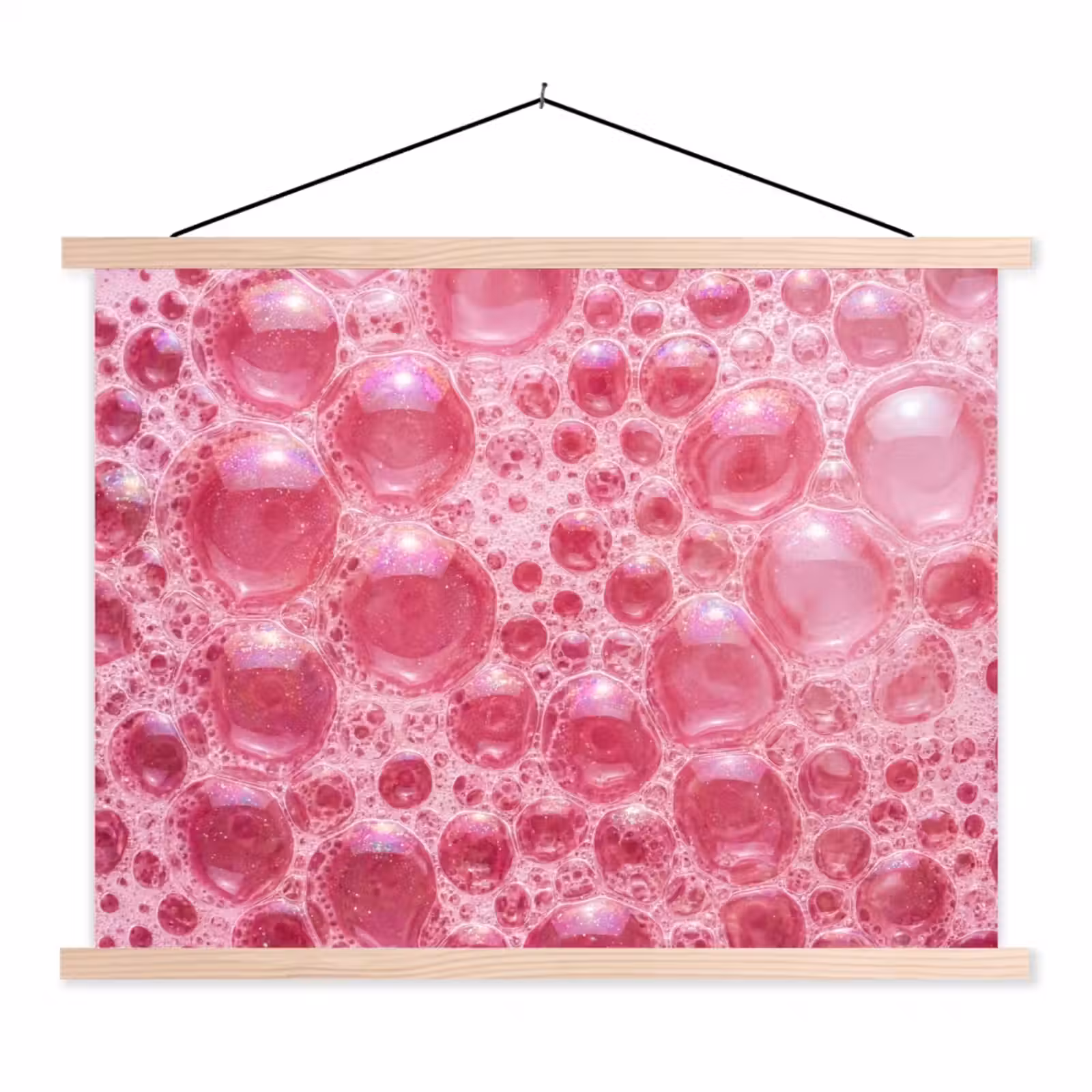 Schoolplaat - Roze - Schuim - Bubbels — 1