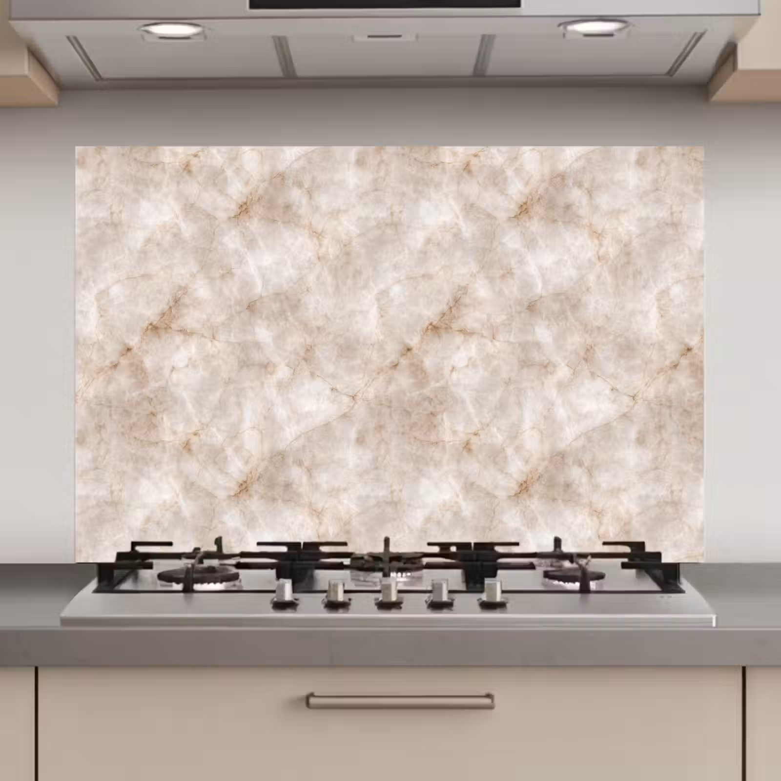 Spatscherm keuken - Marmer - Patroon - Klassiek — 1
