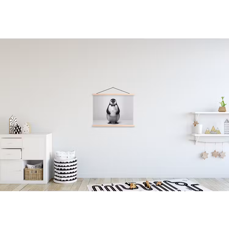 Schoolplaat - Pinguïn - WC rol - Wit — 3