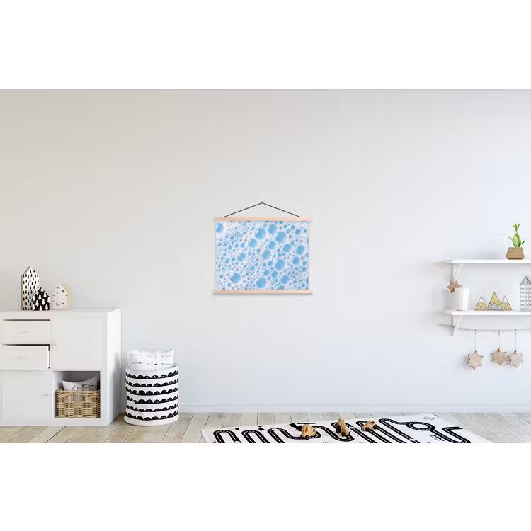 Schoolplaat - Schuim - Bubbels - Blauw — 3