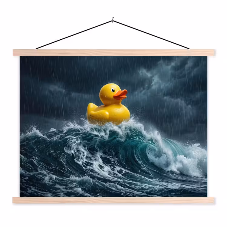 Schoolplaat - Storm - Badeend - Golven — 1