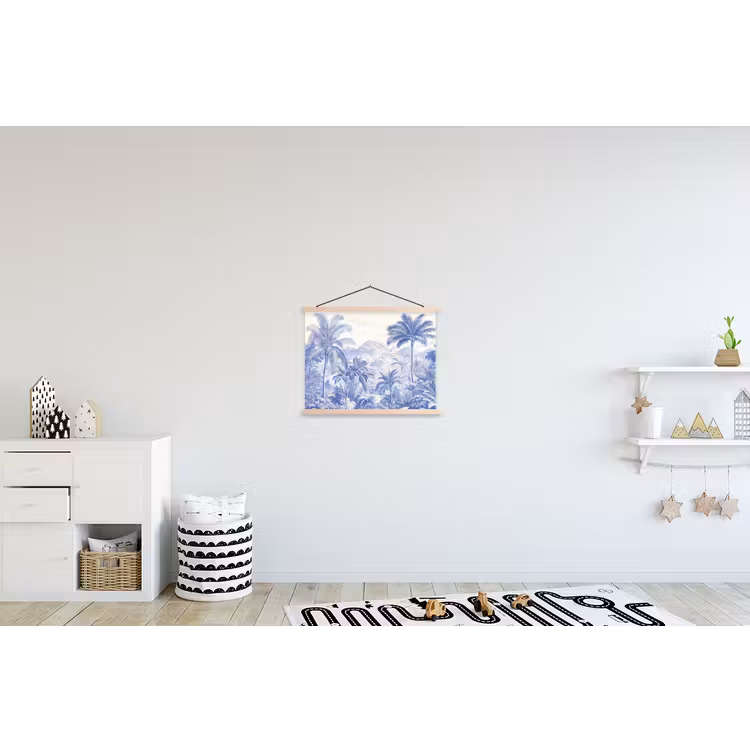 Schoolplaat - Tropisch - Jungle - Blauw — 3