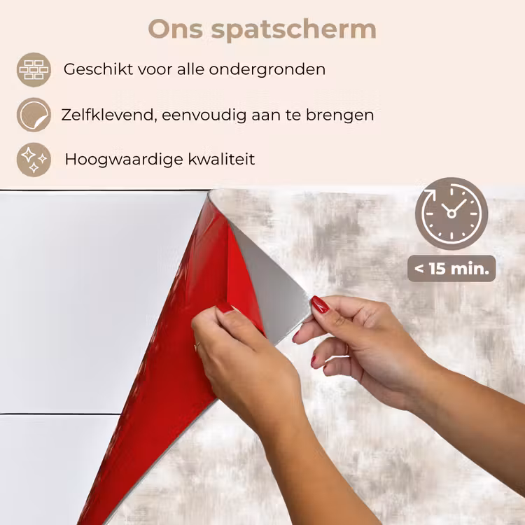 Spatscherm keuken - Organisch - Patroon - Gemêleerd — 4