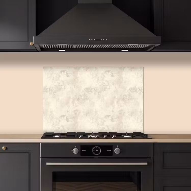 Spatscherm keuken - Patroon - Organisch - Beige — 2
