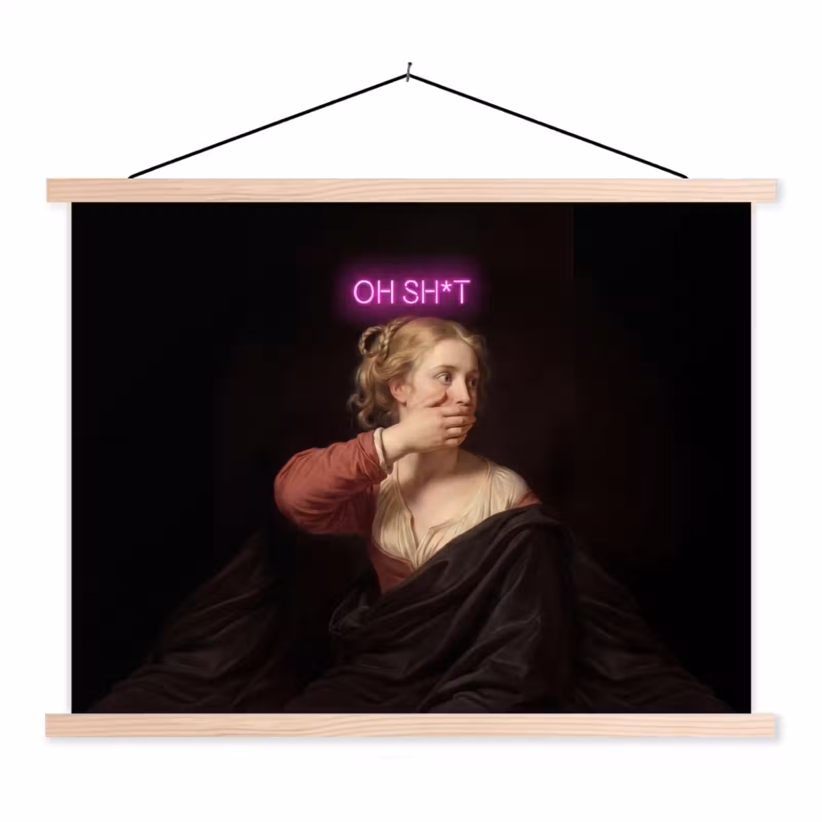 Schoolplaat - Quote - Neon - vrouw — 1