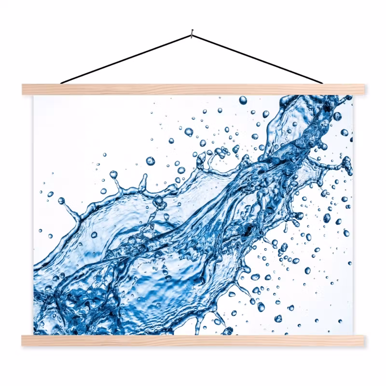 Schoolplaat - Spash - Water - Blauw — 1