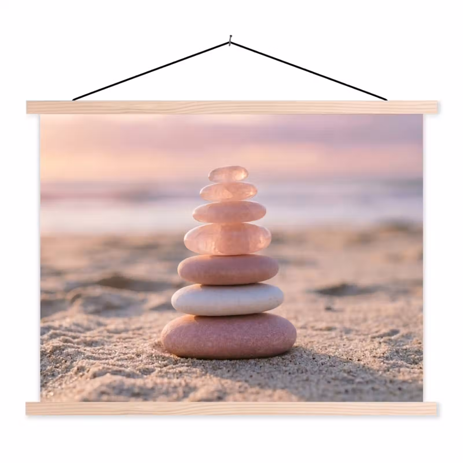 Schoolplaat - Stenen - Zand - Roze — 1