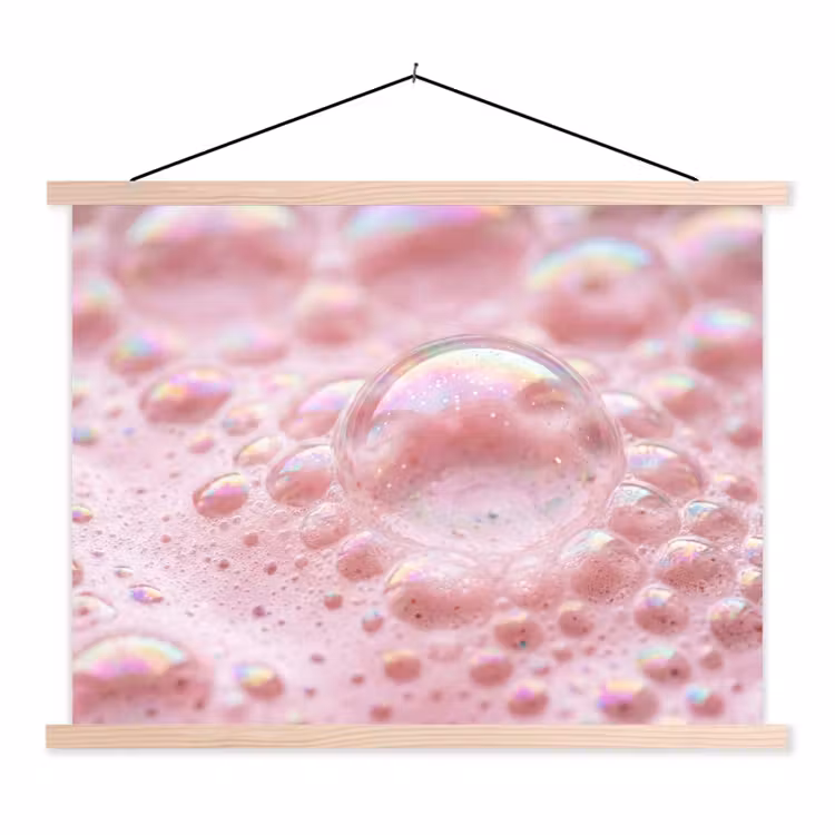 Schoolplaat - Schuim - Structuur - Roze — 1