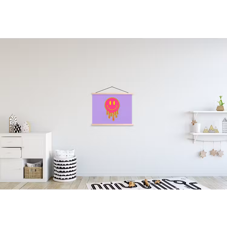 Schoolplaat - Smiley - Drip - Neon — 3