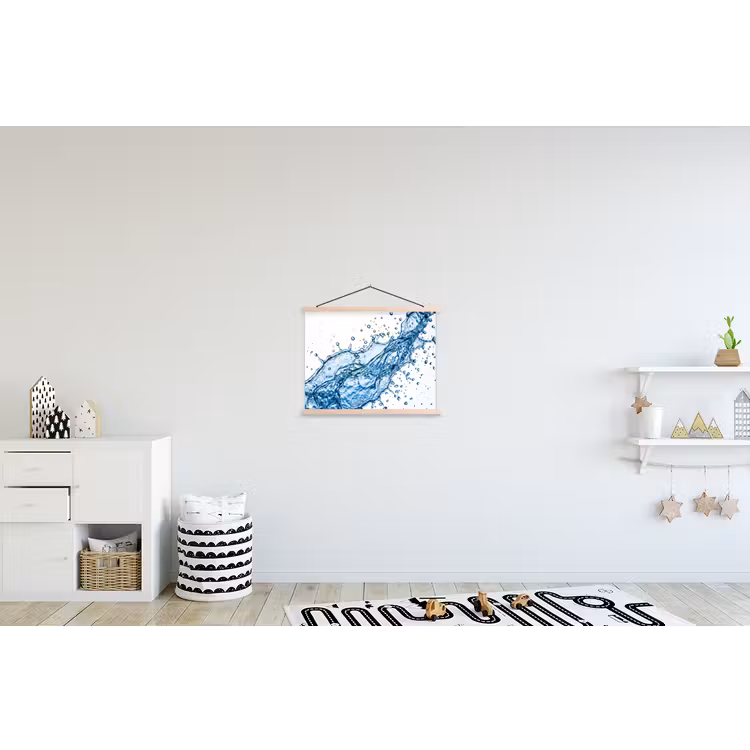 Schoolplaat - Spash - Water - Blauw — 3