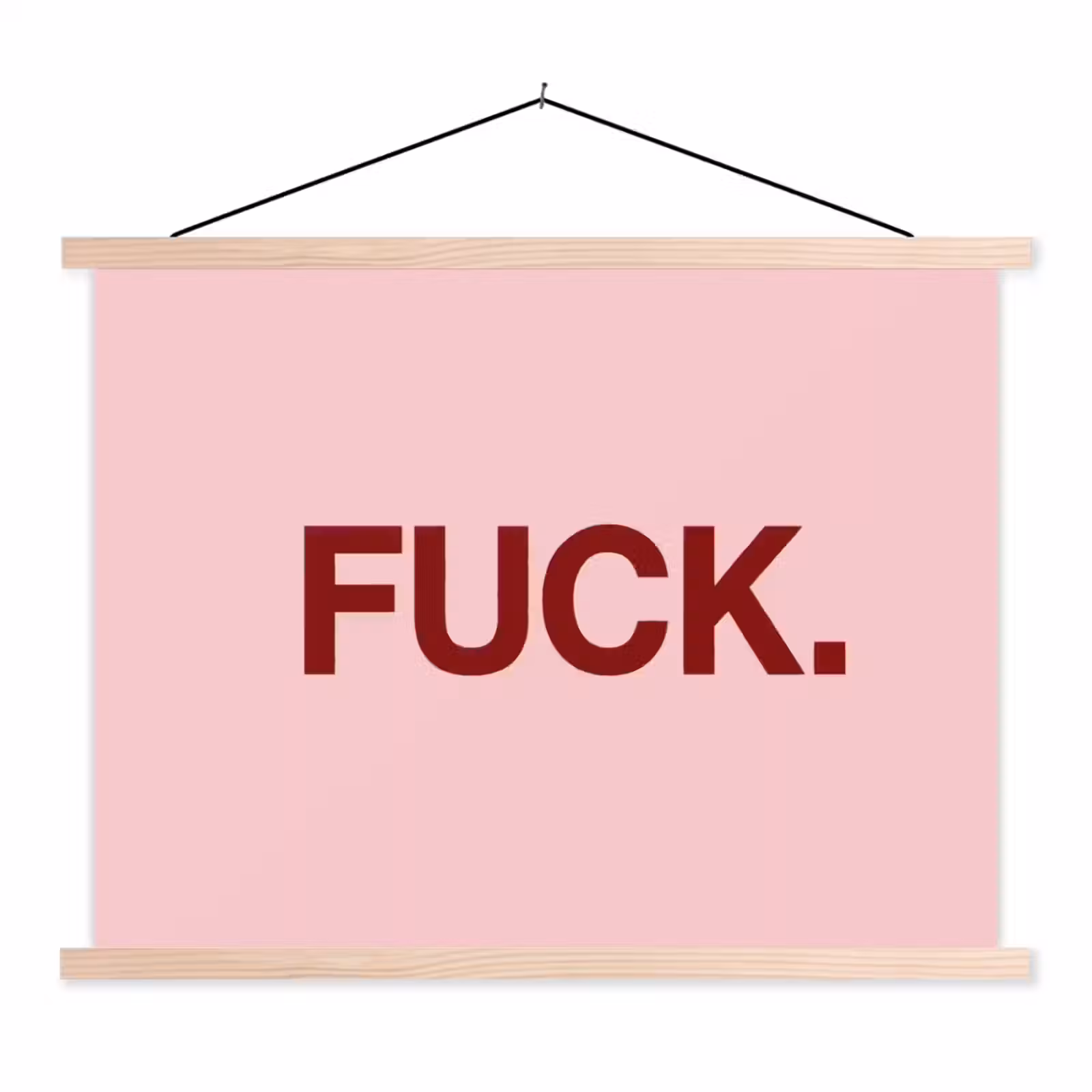 Schoolplaat - Statement - Krachtig - Roze — 1